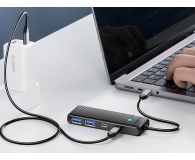 Orico Hub USB-C - 2x USB-A 3.0 + 2x USB-C 3.0 - czarny - 1486496 - zdjęcie 7